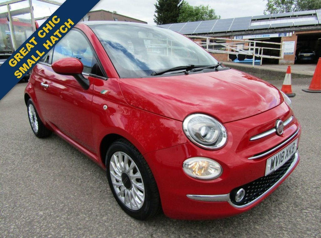 Fiat 500 1.2L Lounge Red