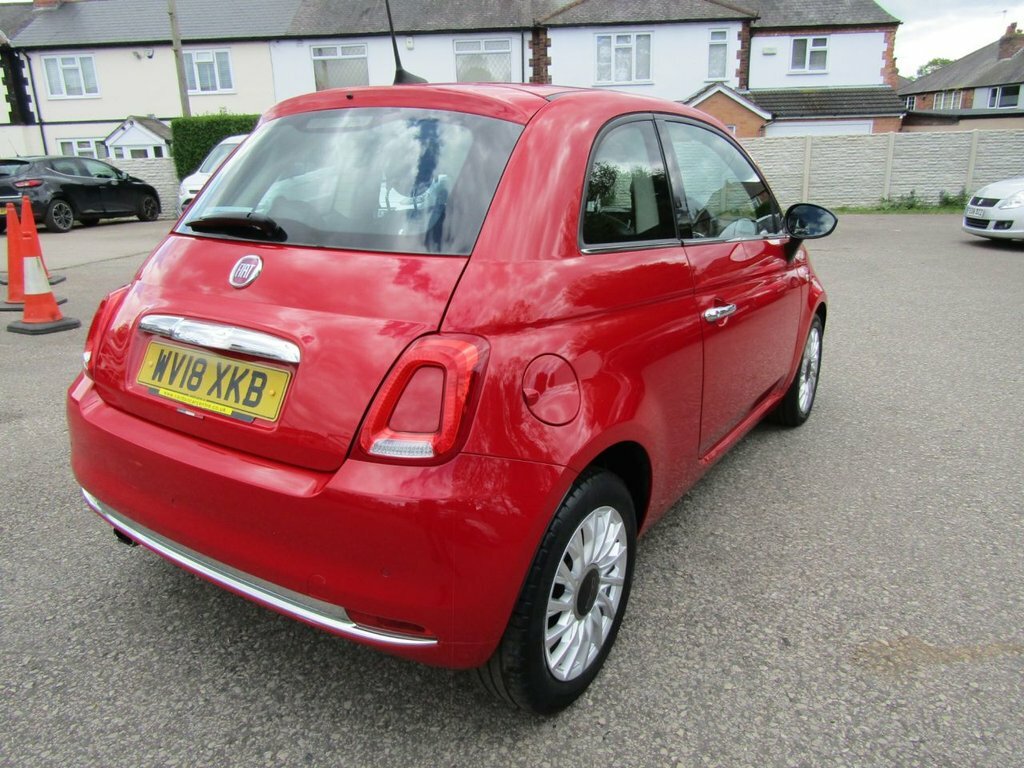 Fiat 500 1.2L Lounge WV18XKB Red #4