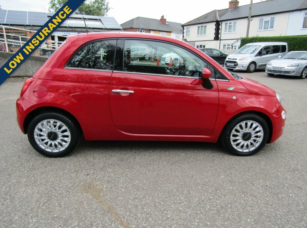 Fiat 500 1.2L Lounge WV18XKB Red #3