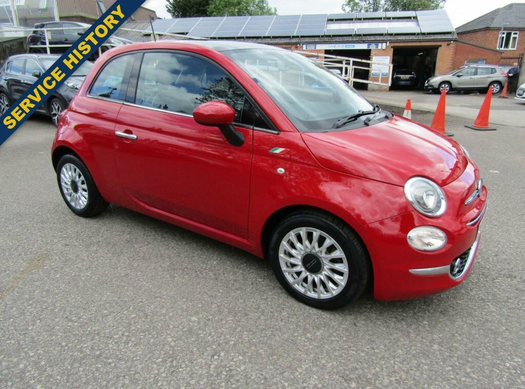Fiat 500 1.2L Lounge WV18XKB Red #2