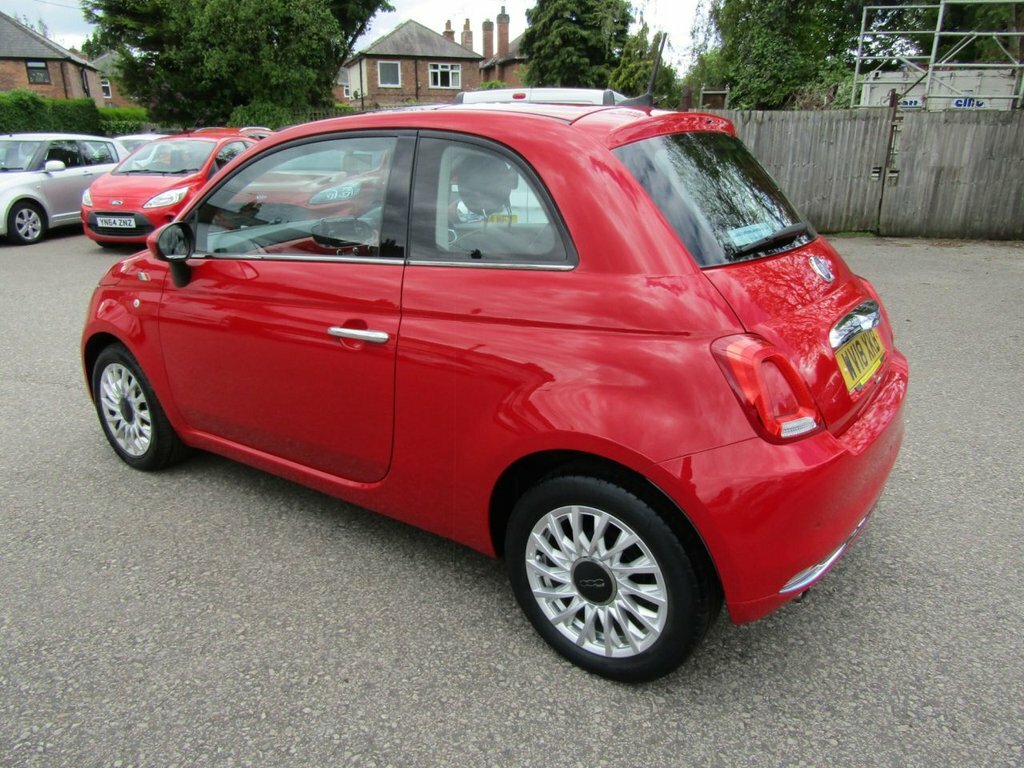 Fiat 500 1.2L Lounge WV18XKB Red #6