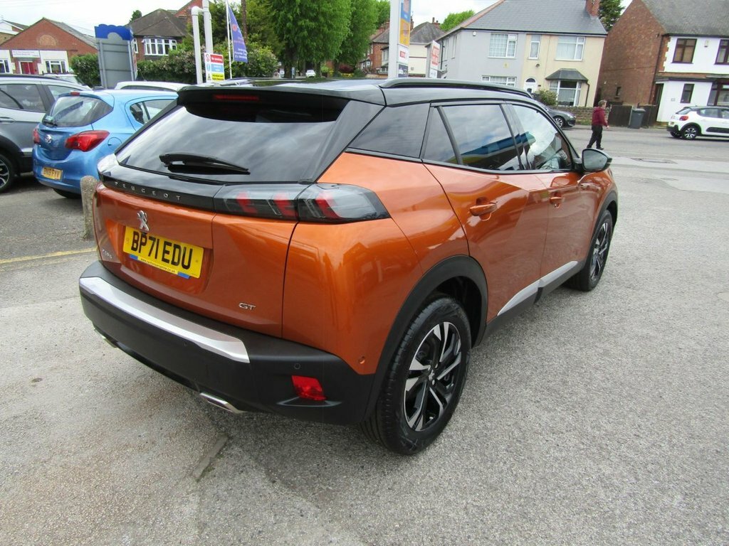 Peugeot 2008 1.2L Gt BP71EDU Orange #3