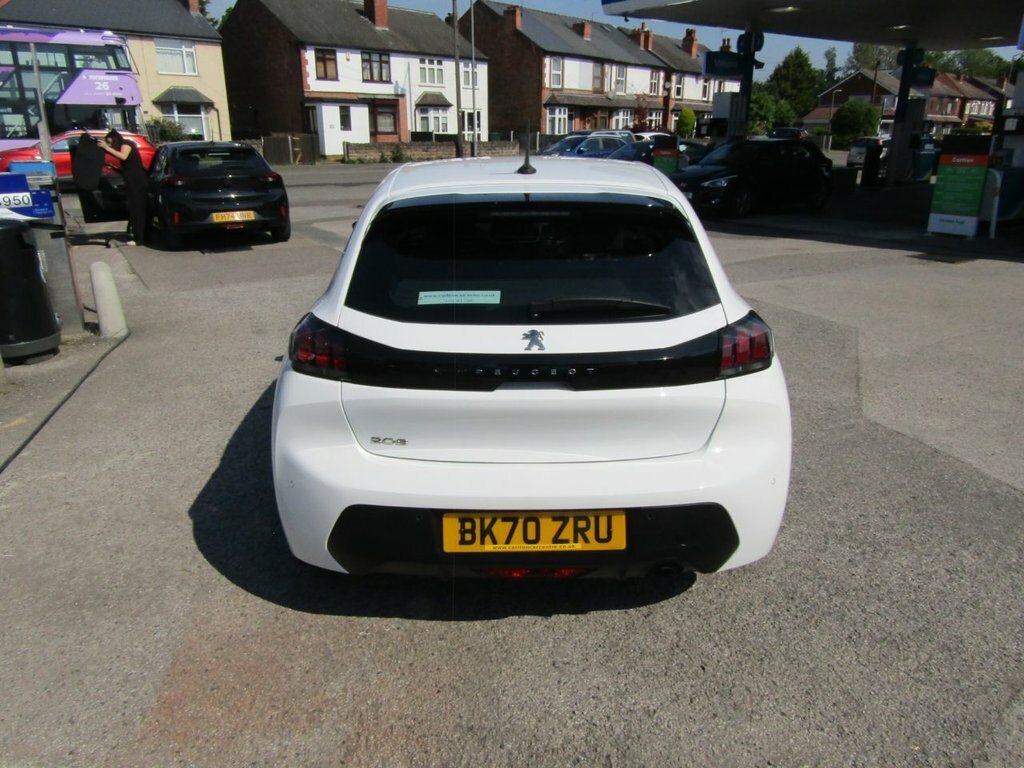Peugeot 208 1.2L Active BK70ZRU White #4