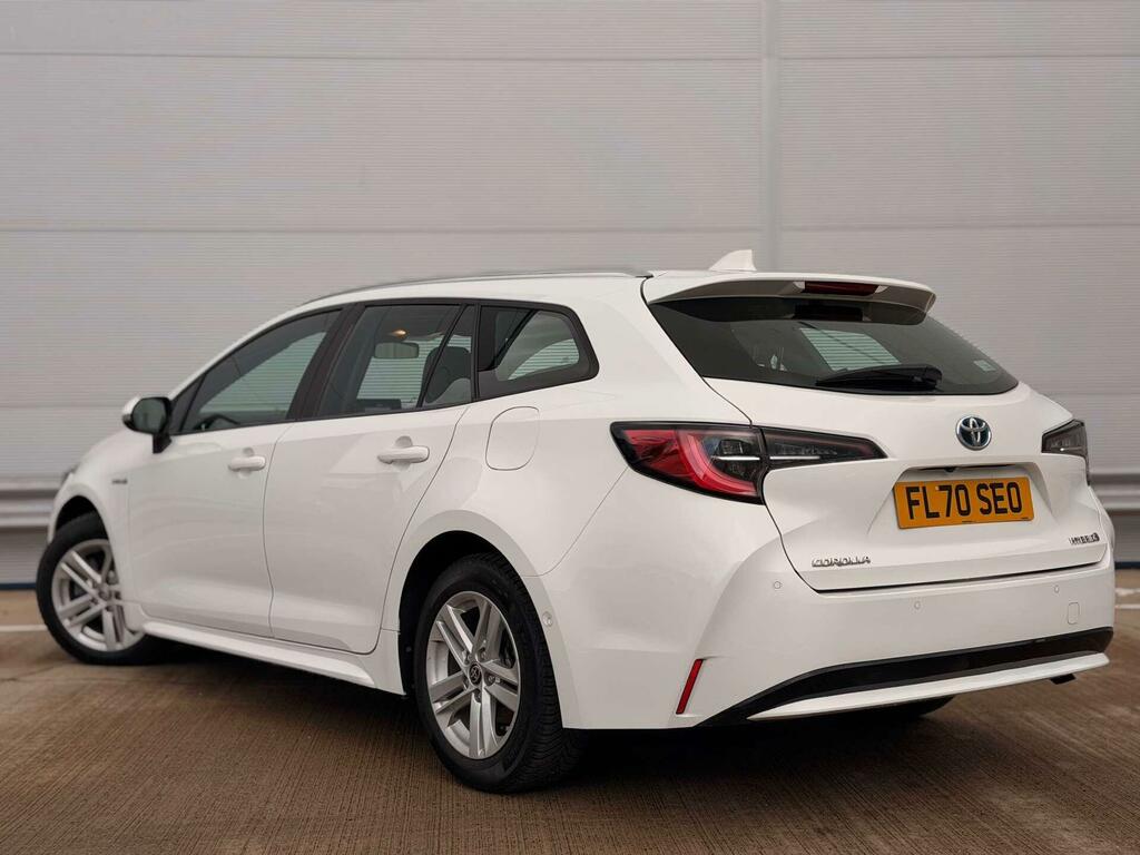 Toyota Corolla 1.8 Vvt-h Icon Tech Touring Sports Cvt Euro 6 Ss FL70SEO White #6
