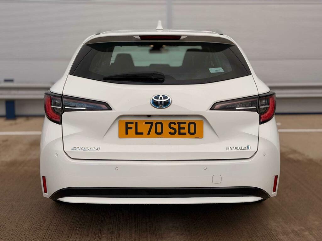 Toyota Corolla 1.8 Vvt-h Icon Tech Touring Sports Cvt Euro 6 Ss FL70SEO White #5