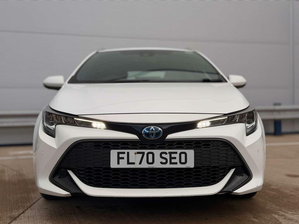 Toyota Corolla 1.8 Vvt-h Icon Tech Touring Sports Cvt Euro 6 Ss FL70SEO White #2