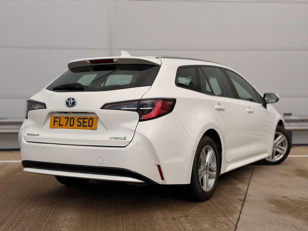 Toyota Corolla 1.8 Vvt-h Icon Tech Touring Sports Cvt Euro 6 Ss FL70SEO White #4