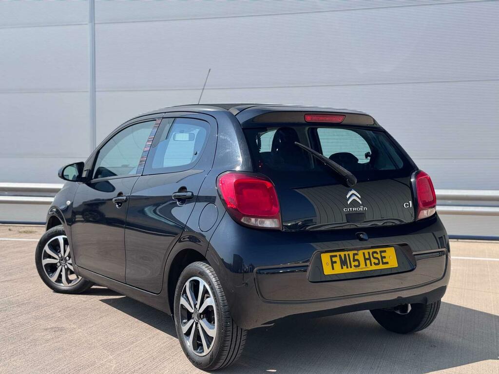 Citroen C1 1.0 Vti Feel Edition Airscape Euro 5 FM15HSE Black #4