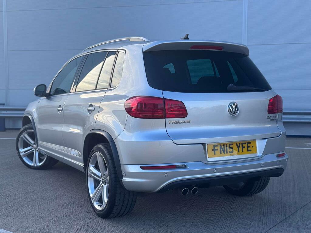 Volkswagen Tiguan 2.0 Tdi Bluemotion Tech R-line 4Wd Euro 5 Ss FN15YFE Silver #4