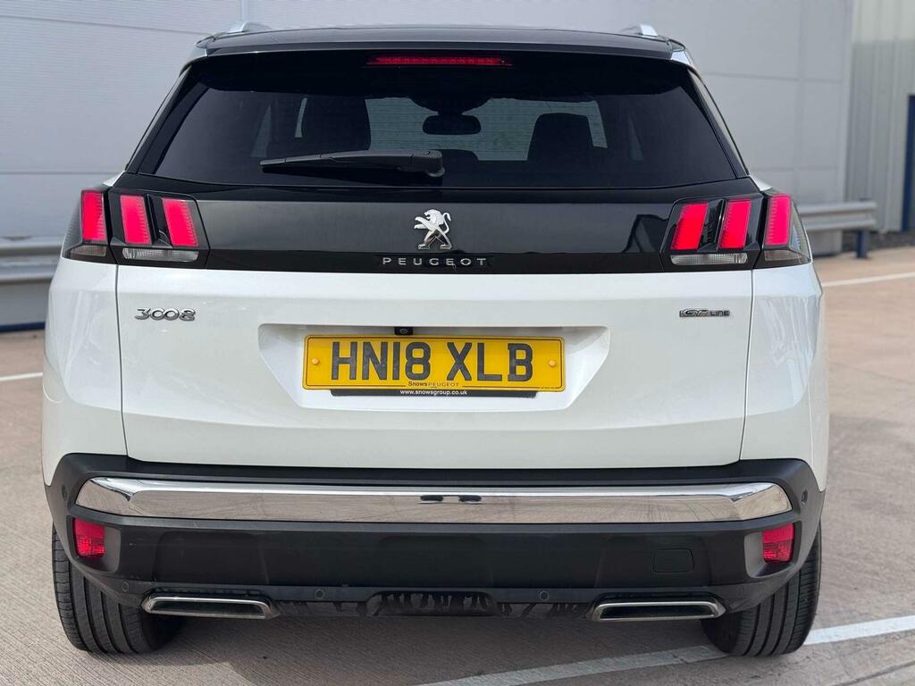 Peugeot 3008 1.6 Thp Gt Line Premium Eat Euro 6 Ss HN18XLB White #5