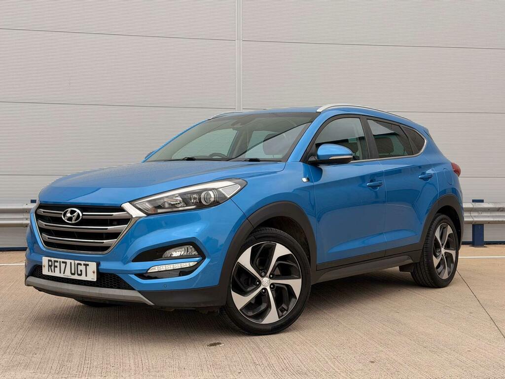 Hyundai Tucson 1.7 Crdi Blue Drive Sport Edition Euro 6 Ss RF17UGT Blue #3