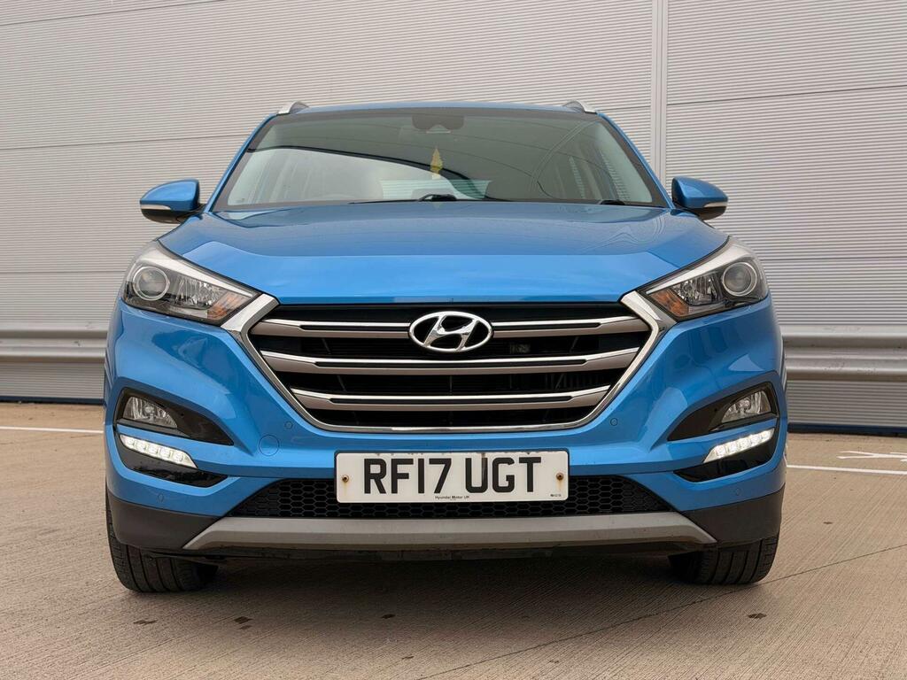 Hyundai Tucson 1.7 Crdi Blue Drive Sport Edition Euro 6 Ss RF17UGT Blue #2