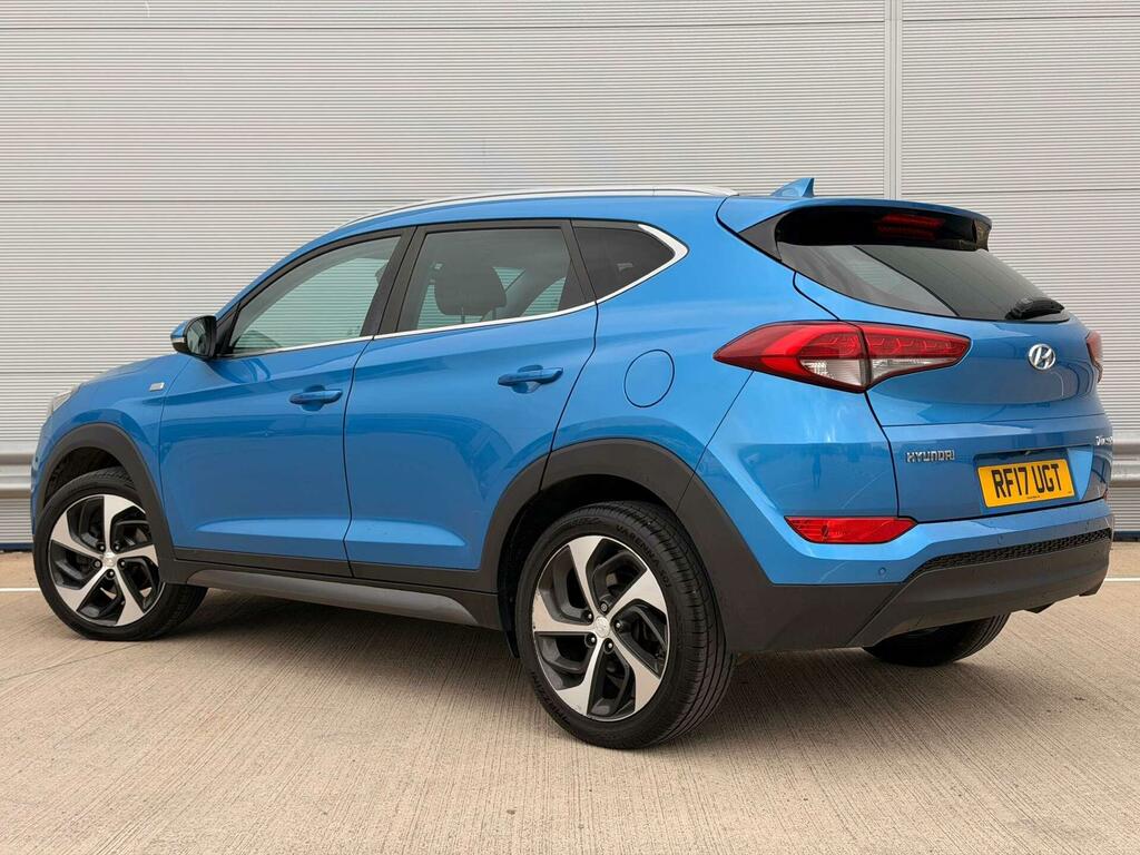 Hyundai Tucson 1.7 Crdi Blue Drive Sport Edition Euro 6 Ss RF17UGT Blue #6