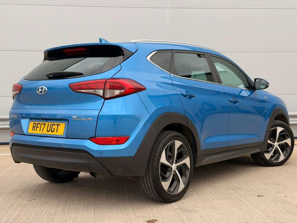 Hyundai Tucson 1.7 Crdi Blue Drive Sport Edition Euro 6 Ss RF17UGT Blue #4
