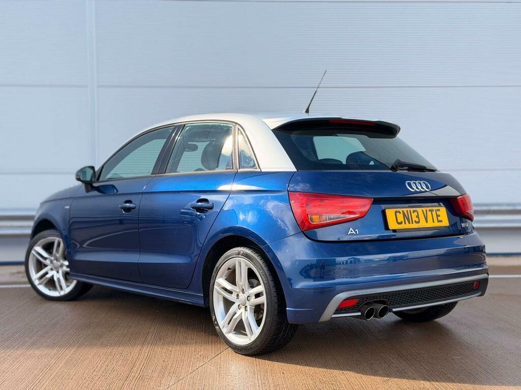 Audi A1 1.4 Tfsi S Line Sportback Euro 5 Ss CN13VTE Blue #4