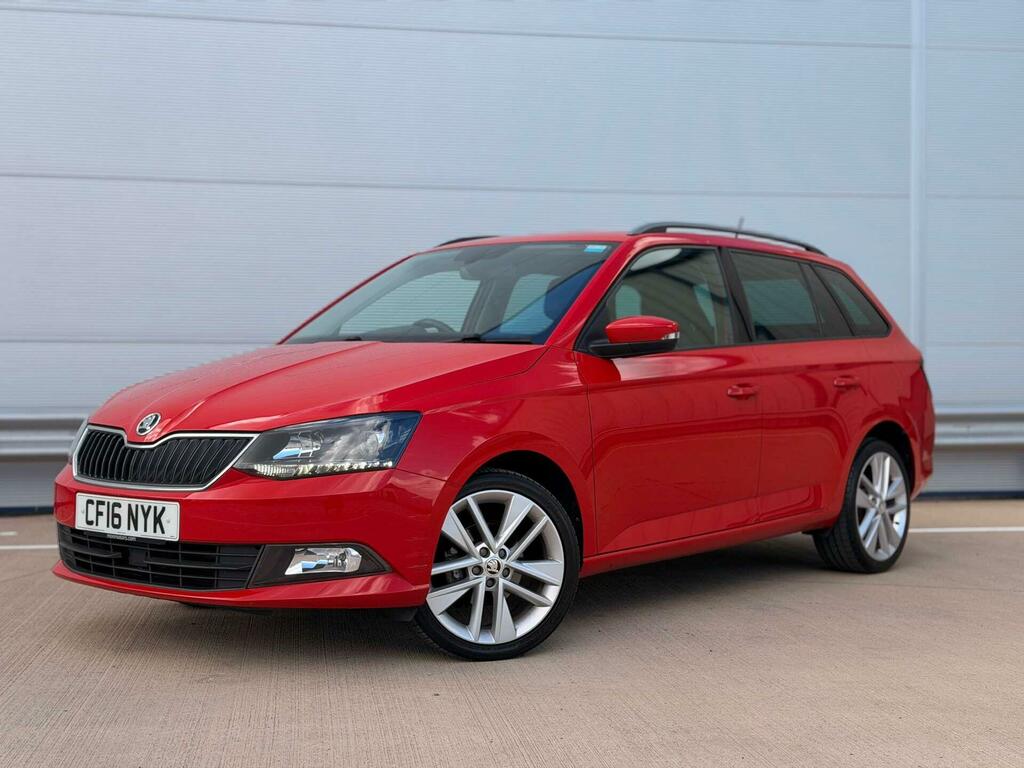 Skoda Fabia 1.2 Tsi Se L Euro 6 Ss CF16NYK Red #3