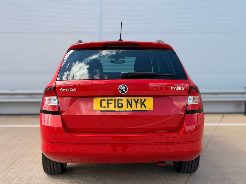 Skoda Fabia 1.2 Tsi Se L Euro 6 Ss CF16NYK Red #5