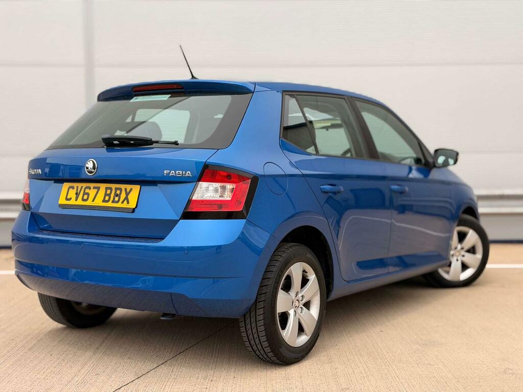 Skoda Fabia 1.0 Tsi Se Euro 6 Ss CV67BBX Blue #4