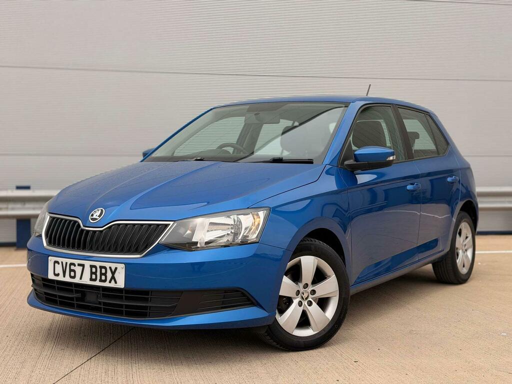 Skoda Fabia 1.0 Tsi Se Euro 6 Ss CV67BBX Blue #3