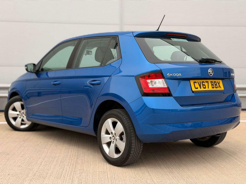 Skoda Fabia 1.0 Tsi Se Euro 6 Ss CV67BBX Blue #6