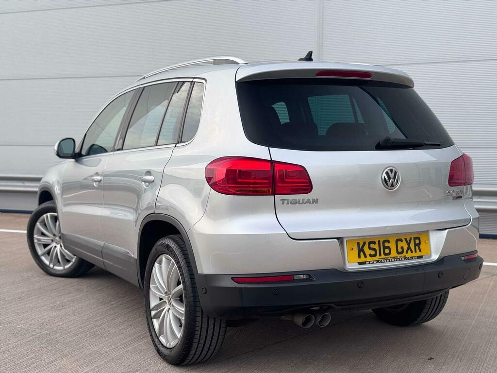 Volkswagen Tiguan 2.0 Tdi Bluemotion Tech Match Edition 4Wd Euro 6 KS16GXR Silver #4
