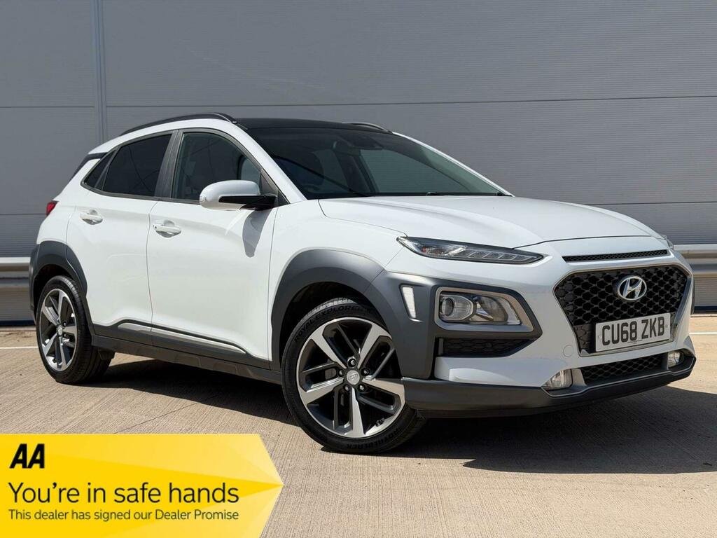 Hyundai Kona 1.0 T-gdi Blue Drive Premium Se Euro 6 Ss White