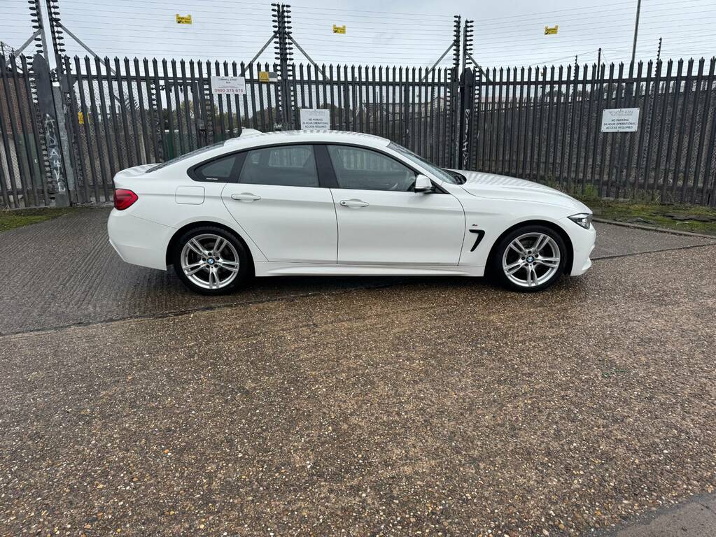 BMW 4 Series Gran Coupe 190 Gran Coupe M Sport White #5