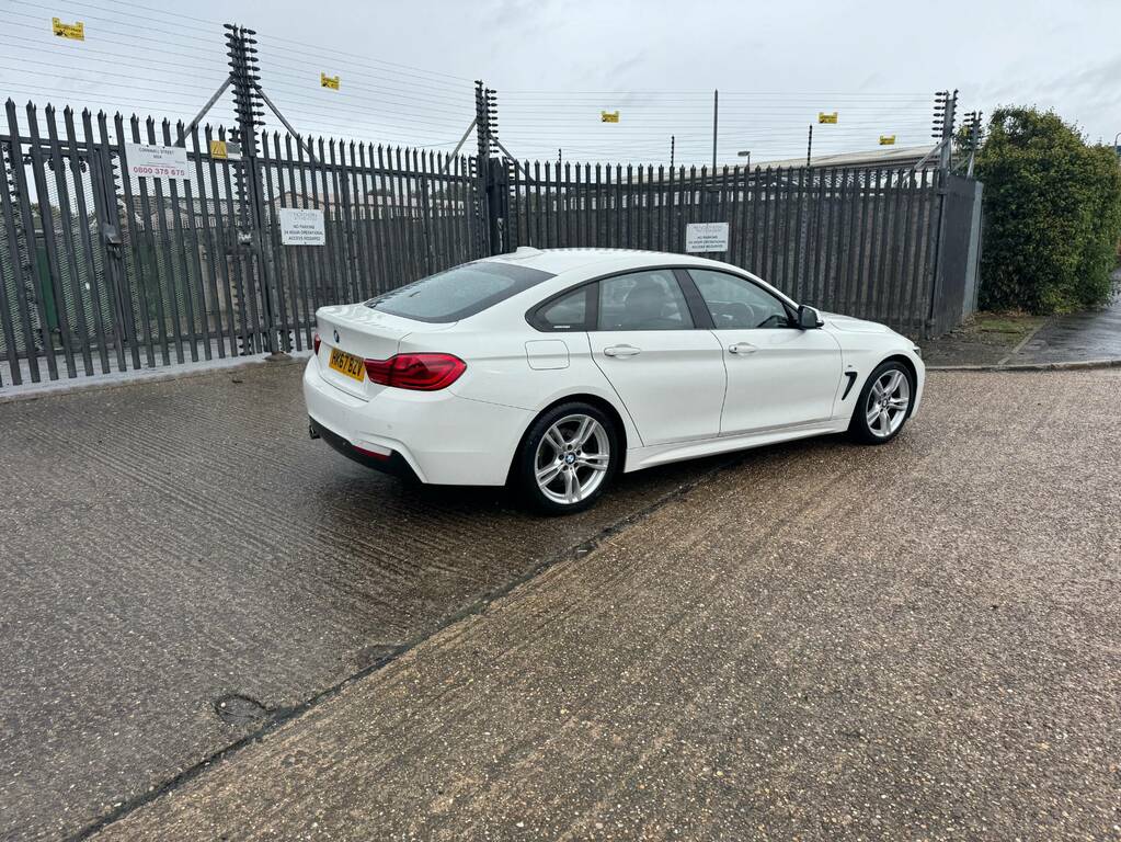 BMW 4 Series Gran Coupe 190 Gran Coupe M Sport White #6