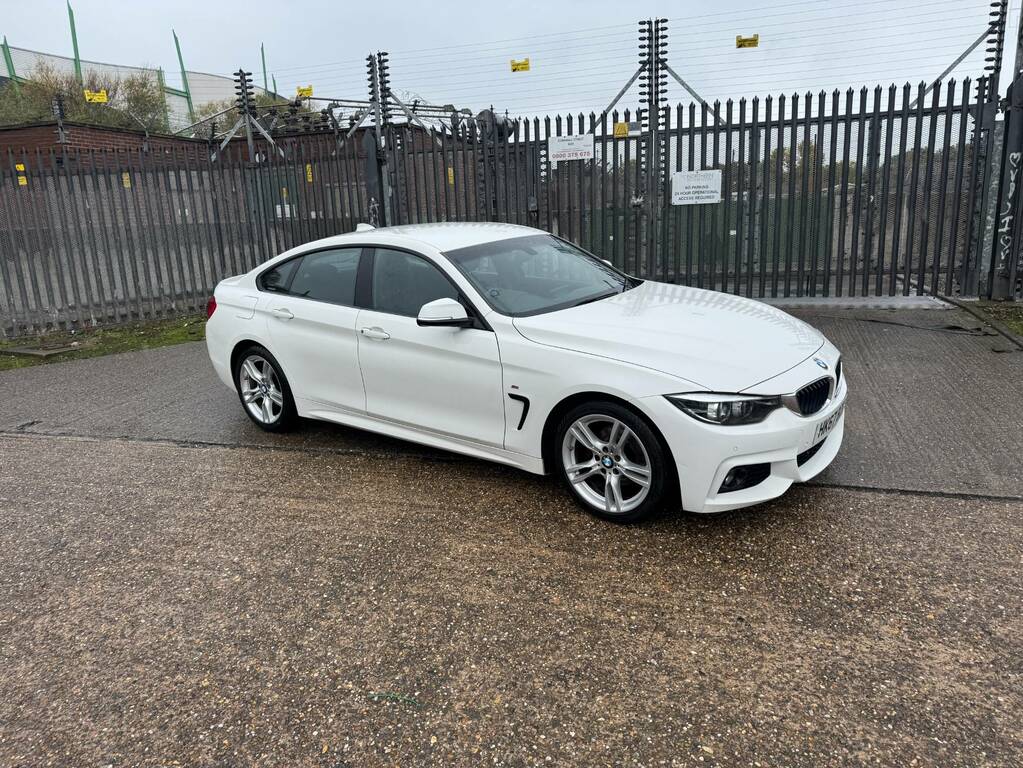 BMW 4 Series Gran Coupe 190 Gran Coupe M Sport White #3