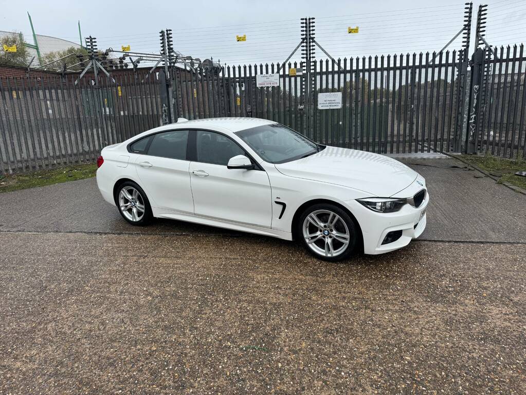 BMW 4 Series Gran Coupe 190 Gran Coupe M Sport White #4