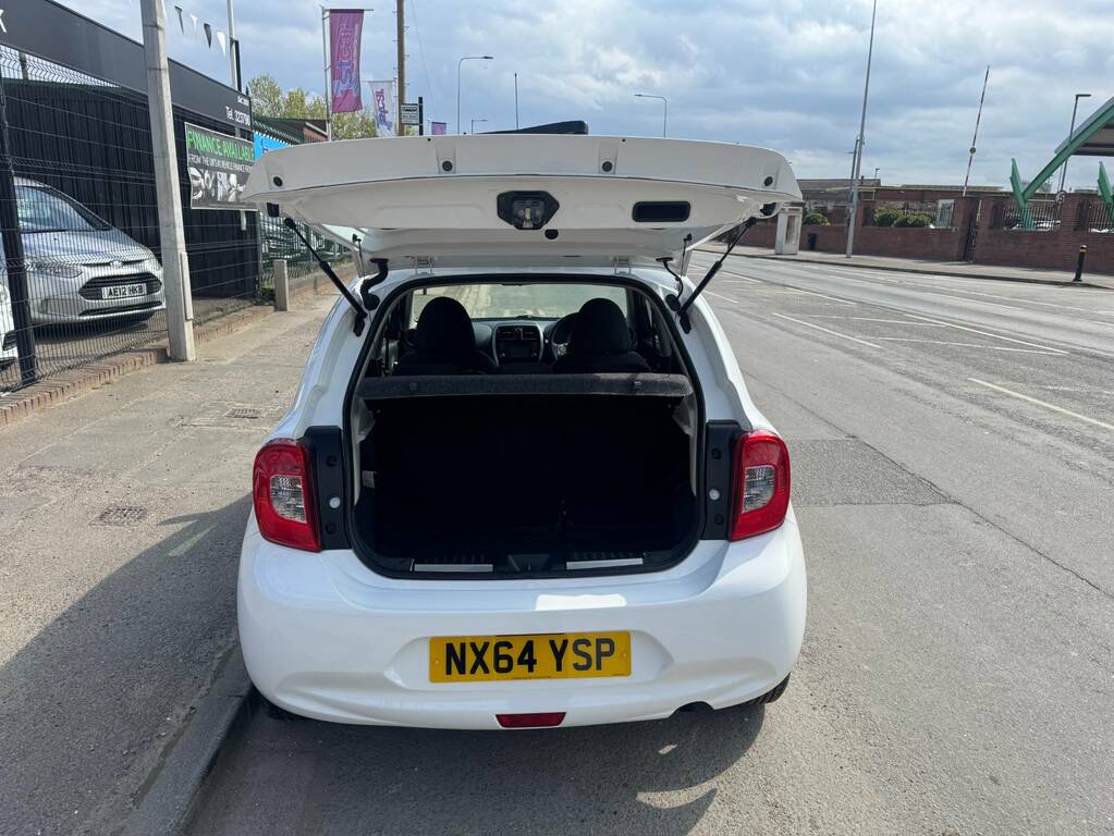 Nissan Micra 1.2 Acenta NX64YSP White #3