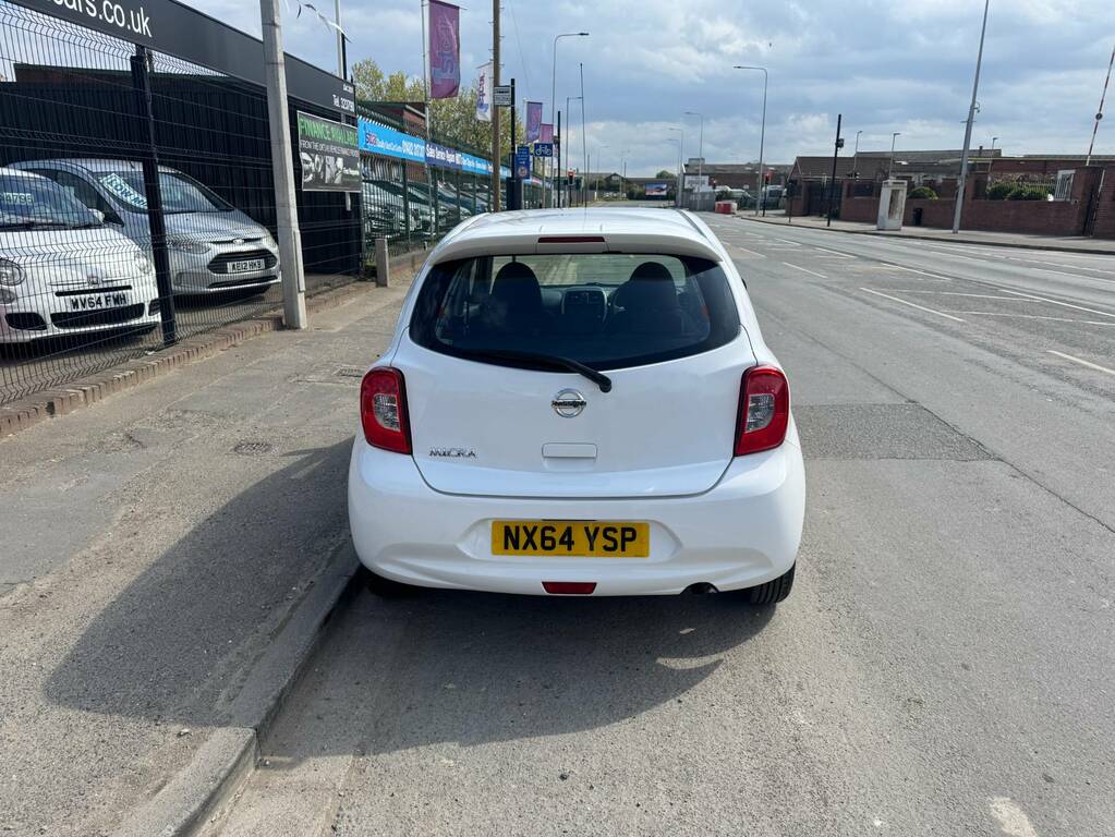 Nissan Micra 1.2 Acenta NX64YSP White #2