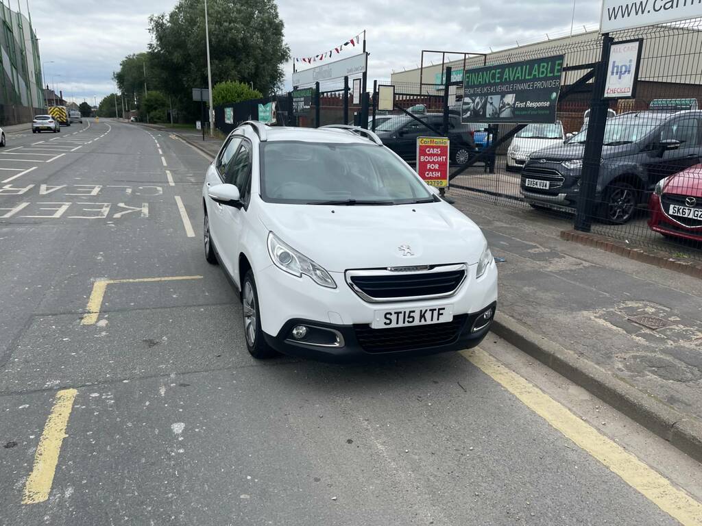 Peugeot 2008 1.4 Hdi Active ST15KTF White #2