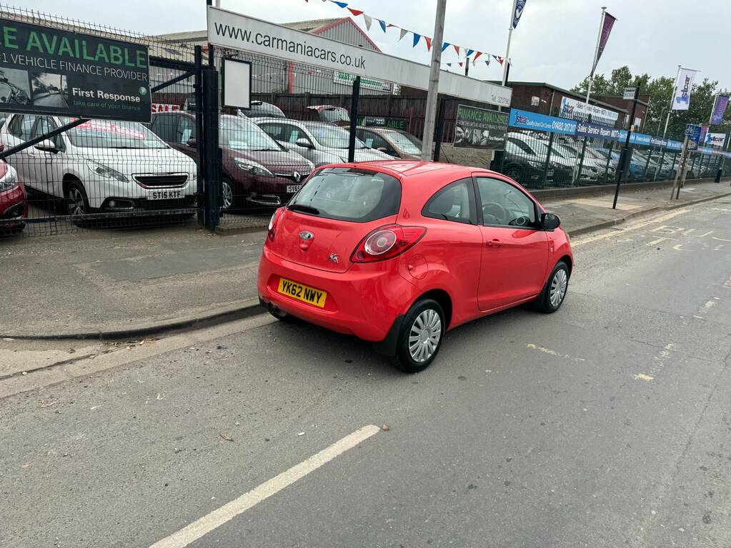 Ford KA 1.2 Edge YK62NWY Red #2