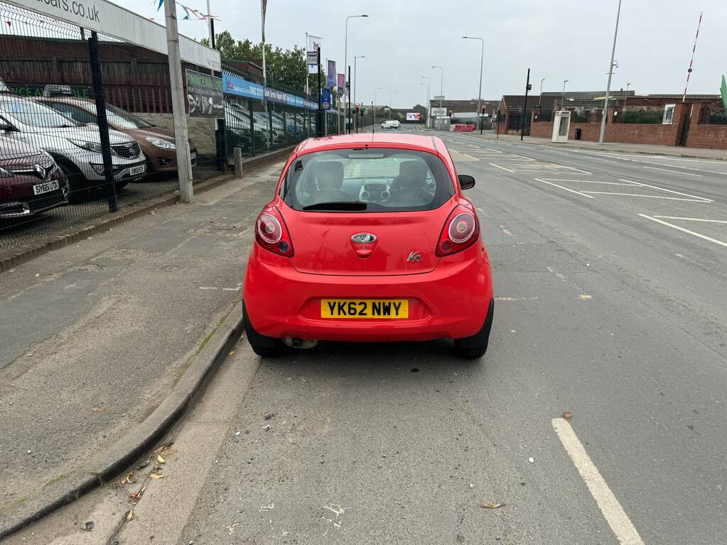Ford KA 1.2 Edge YK62NWY Red #4