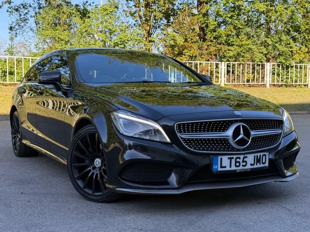 Mercedes-Benz CLS 2.1 Cls220d Amg Line Shooting Brake G-tronic Euro Black