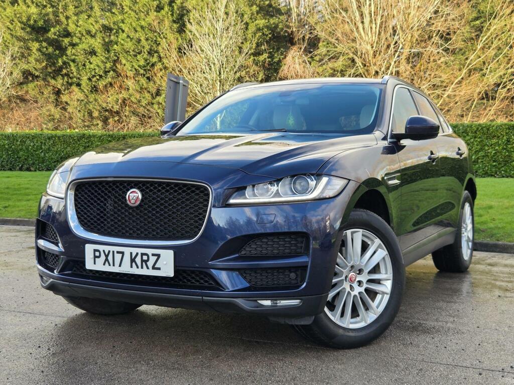 Jaguar F-Pace 2.0 D180 Portfolio Awd Euro 6 S S PX17KRZ Blue #3