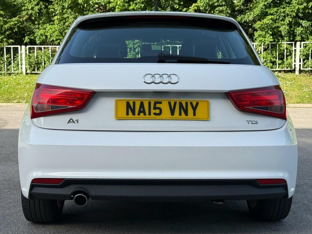 Audi A1 1.6 Tdi Sport Sportback Euro 6 S S NA15VNY White #4