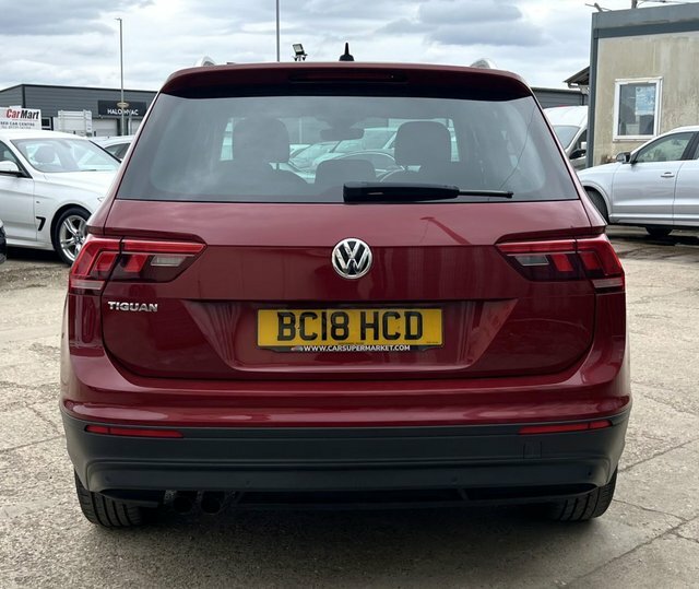 Volkswagen Tiguan 1.4 Tsi Se Suv Euro 6 S S 125 BC18HCD Red #6