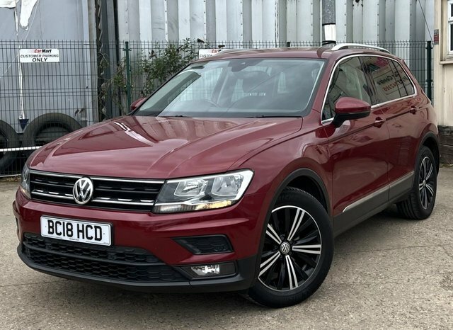 Volkswagen Tiguan 1.4 Tsi Se Suv Euro 6 S S 125 BC18HCD Red #2