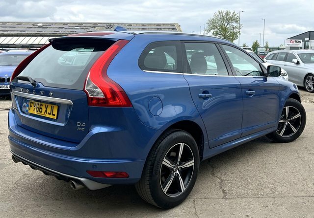 Volvo XC60 2.4 D4 R-design Lux Nav Suv Awd Eu FY66XJL Blue #3