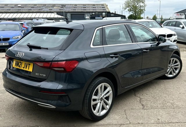 Audi A3 1.0 Tfsi 30 Sport Sportback Euro NM21JVT Grey #3