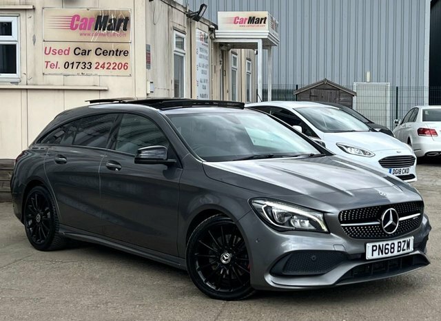 Mercedes-Benz CLA Class 2.1 Cla220d Amg Line Shooting Brake 7G- PN68BZW Grey