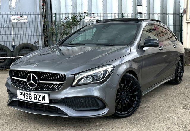 Mercedes-Benz CLA Class 2.1 Cla220d Amg Line Shooting Brake 7G- PN68BZW Grey #3