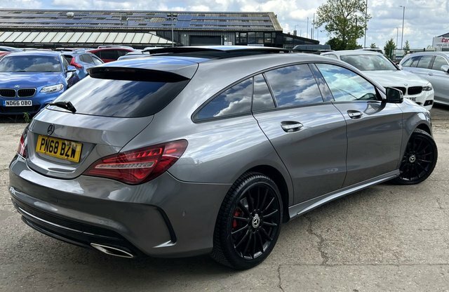 Mercedes-Benz CLA Class 2.1 Cla220d Amg Line Shooting Brake 7G- PN68BZW Grey #4