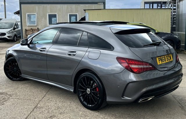 Mercedes-Benz CLA Class 2.1 Cla220d Amg Line Shooting Brake 7G- PN68BZW Grey #5