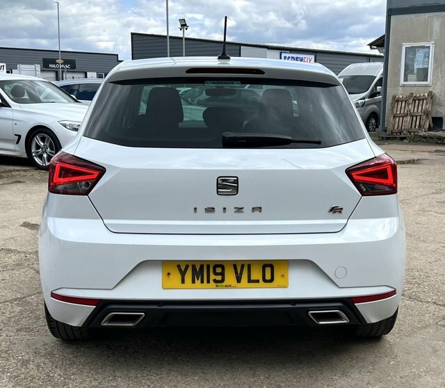 Seat Ibiza 1.0 Tsi Fr Hatchback Euro 6 S S YM19VLO White #6