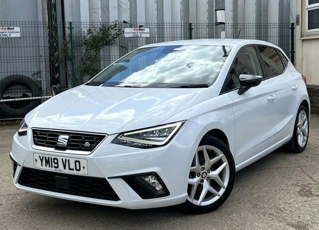 Seat Ibiza 1.0 Tsi Fr Hatchback Euro 6 S S YM19VLO White #2