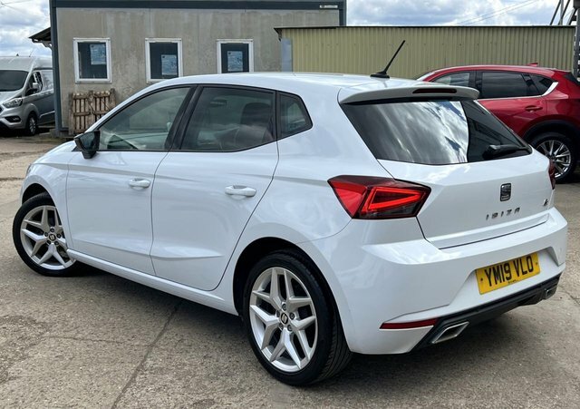 Seat Ibiza 1.0 Tsi Fr Hatchback Euro 6 S S YM19VLO White #4