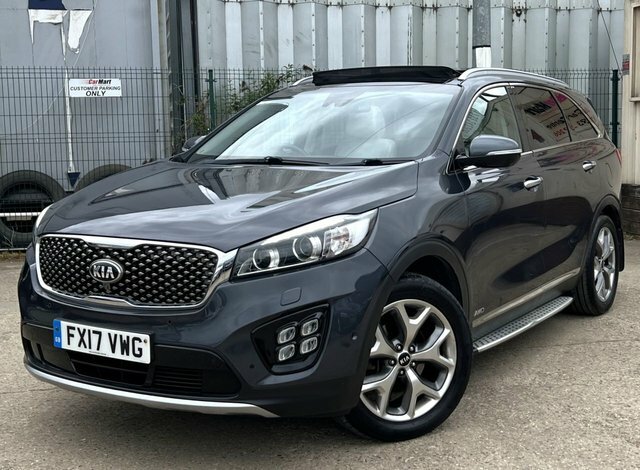 Kia Sorento 2.2 Crdi Kx-4 Suv Awd Euro 6 197 FX17VWG Grey #3